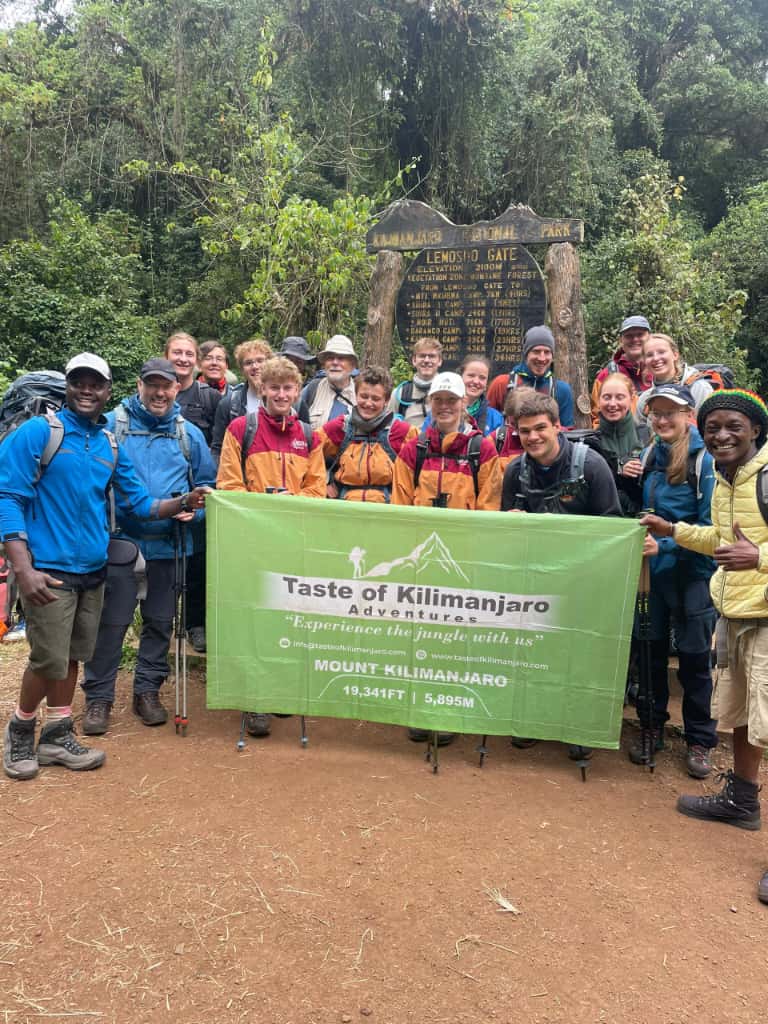  Day 1 Lemosho Gate to Mti Mkubwa Camp